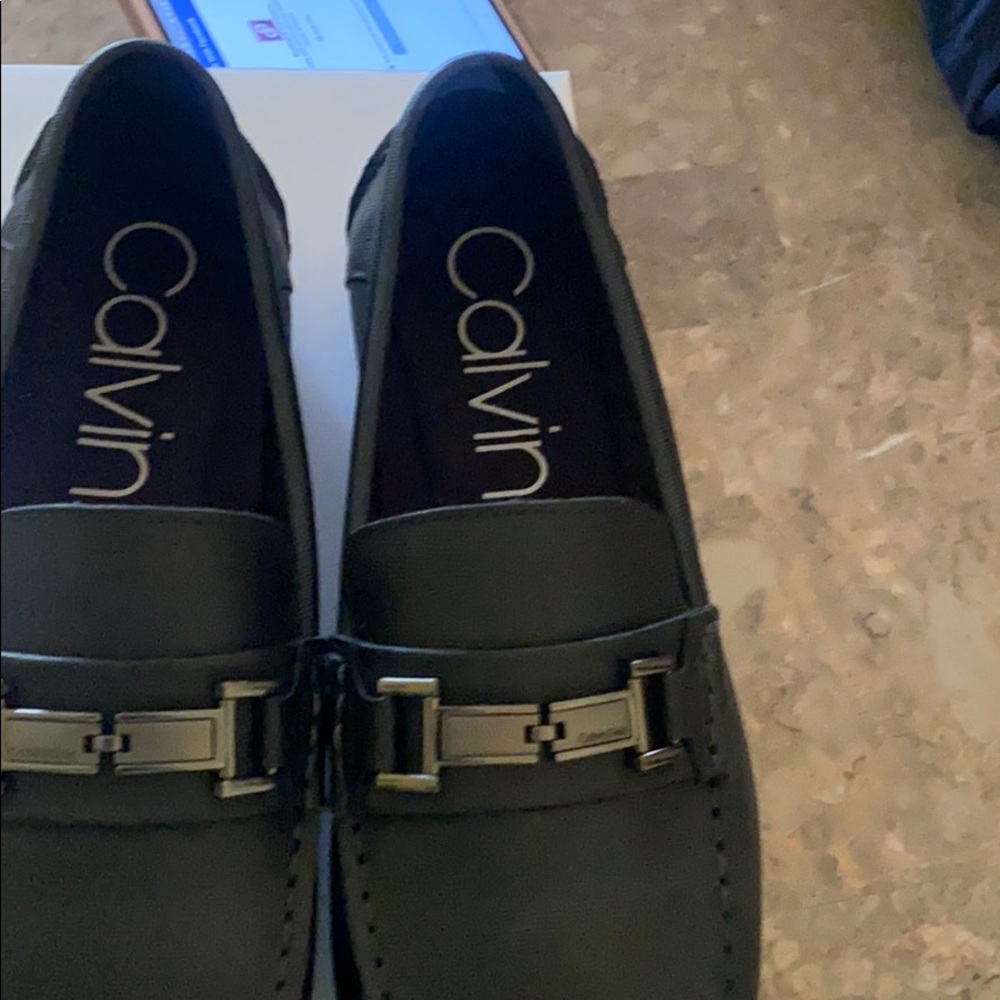 Calvin Klein black casual shoes.